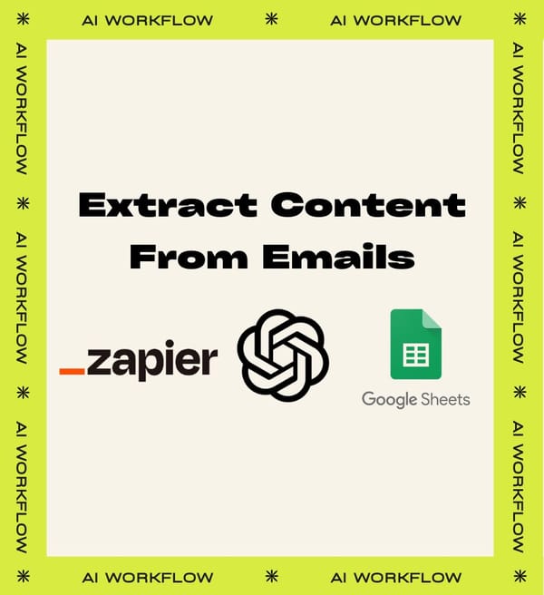 AI Workflow - Extract Content From Email